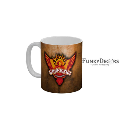 Sunrisers Hyderabad Logo Coffee Ceramic Mug 350 ML-FunkyDecors