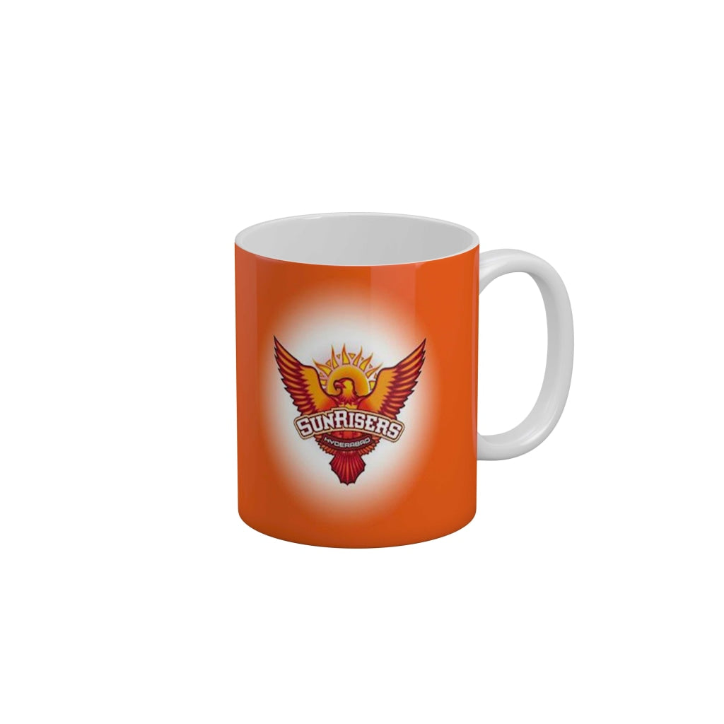Sunrisers Hyderabad Logo Coffee Ceramic Mug 350 ML-FunkyDecors