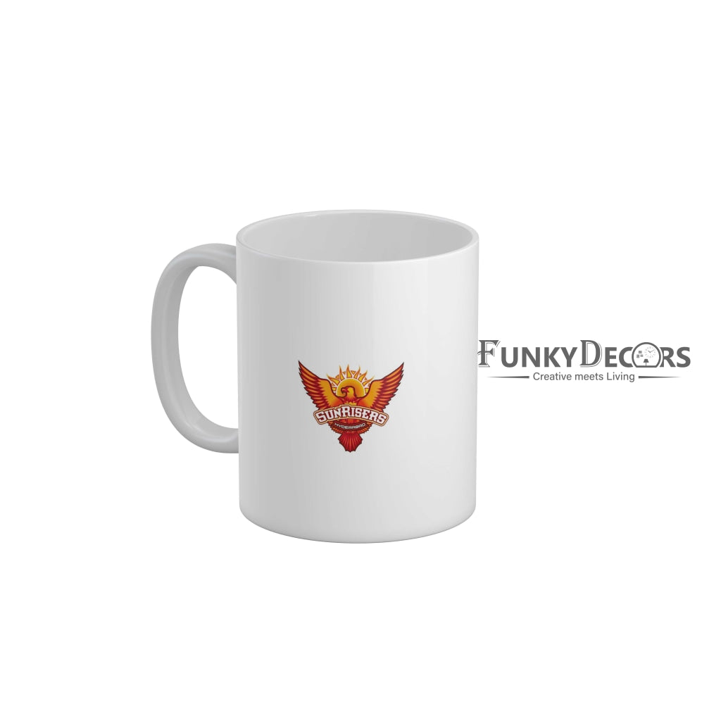 Sunrisers Hyderabad Logo Coffee Ceramic Mug 350 ML-FunkyDecors