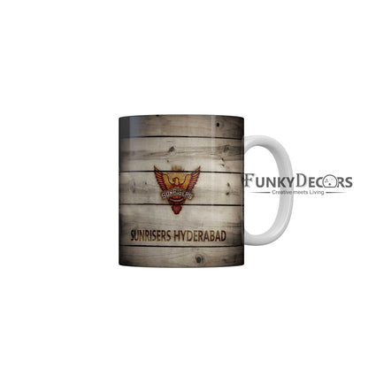 Sunrisers Hyderabad Logo Coffee Ceramic Mug 350 ML-FunkyDecors