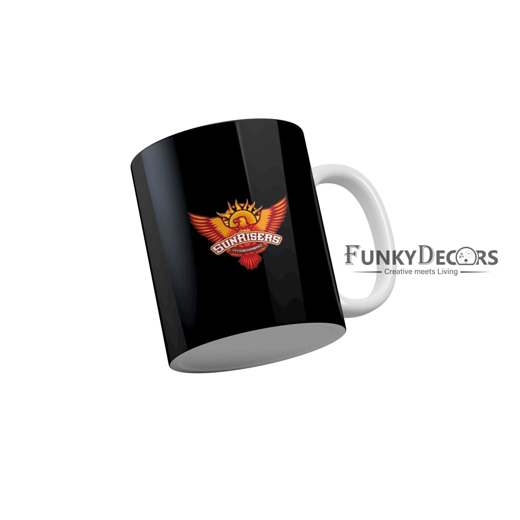 Sunrisers Hyderabad Logo Coffee Ceramic Mug 350 ML-FunkyDecors