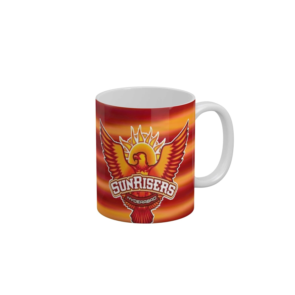 Sunrisers Hyderabad Logo Coffee Ceramic Mug 350 ML-FunkyDecors