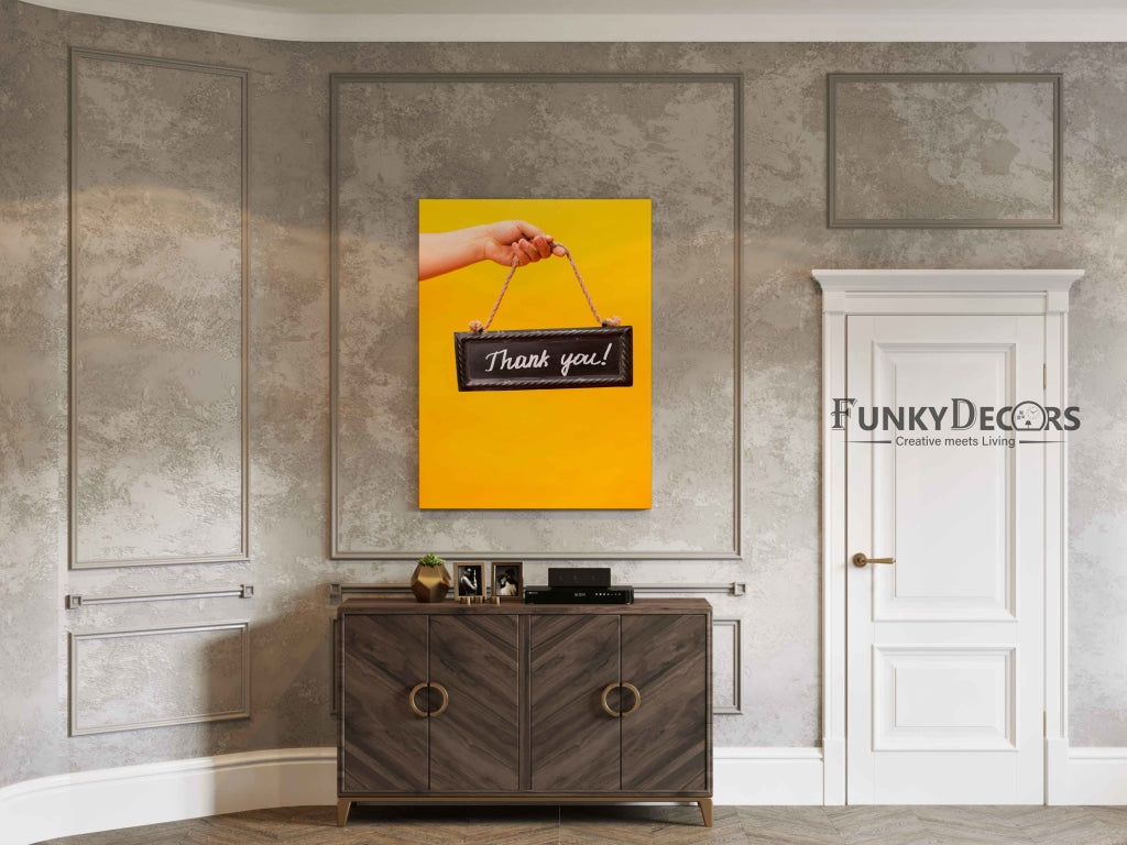 Thank You - Business Art Frame For Wall Decor- Funkydecors Posters Prints &amp; Visual Artwork