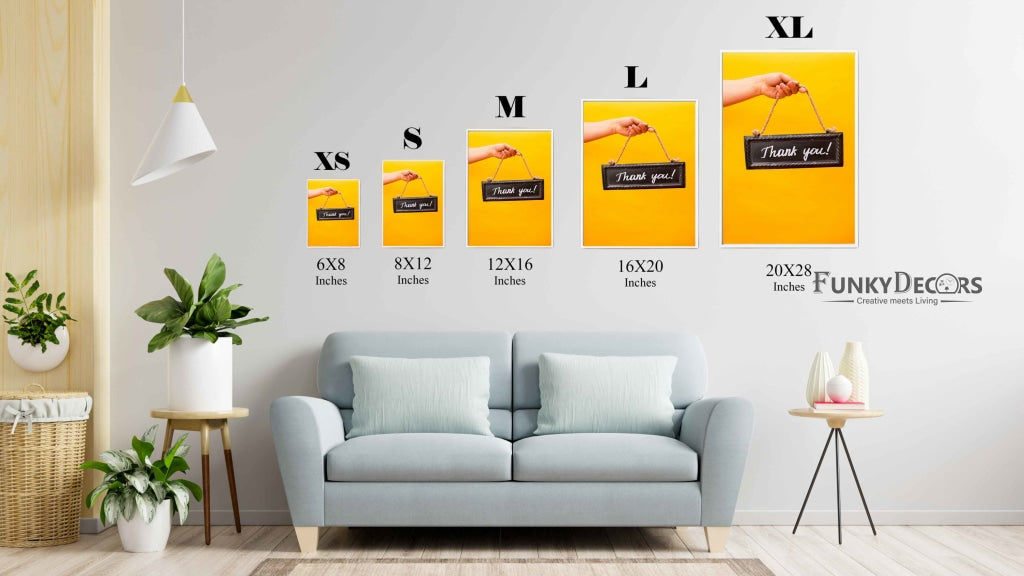 Thank You - Business Art Frame For Wall Decor- Funkydecors Posters Prints &amp; Visual Artwork