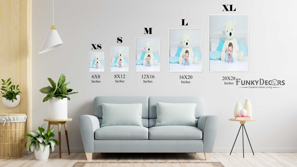 The Admiring Frame - Nursery Art For Wall Decor- Funkydecors Posters Prints & Visual Artwork