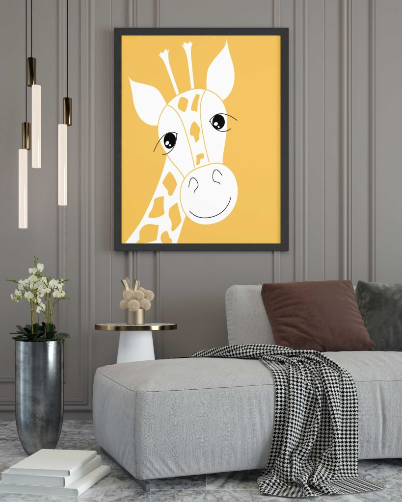 The Adorable Look - Nursery Art Frame For Wall Decor- Funkydecors Xs / Black Posters Prints & Visual