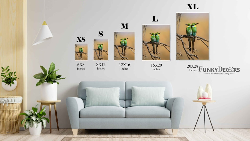 The Angry Bird - Animal Art Frame For Wall Decor- Funkydecors Posters Prints &amp; Visual Artwork