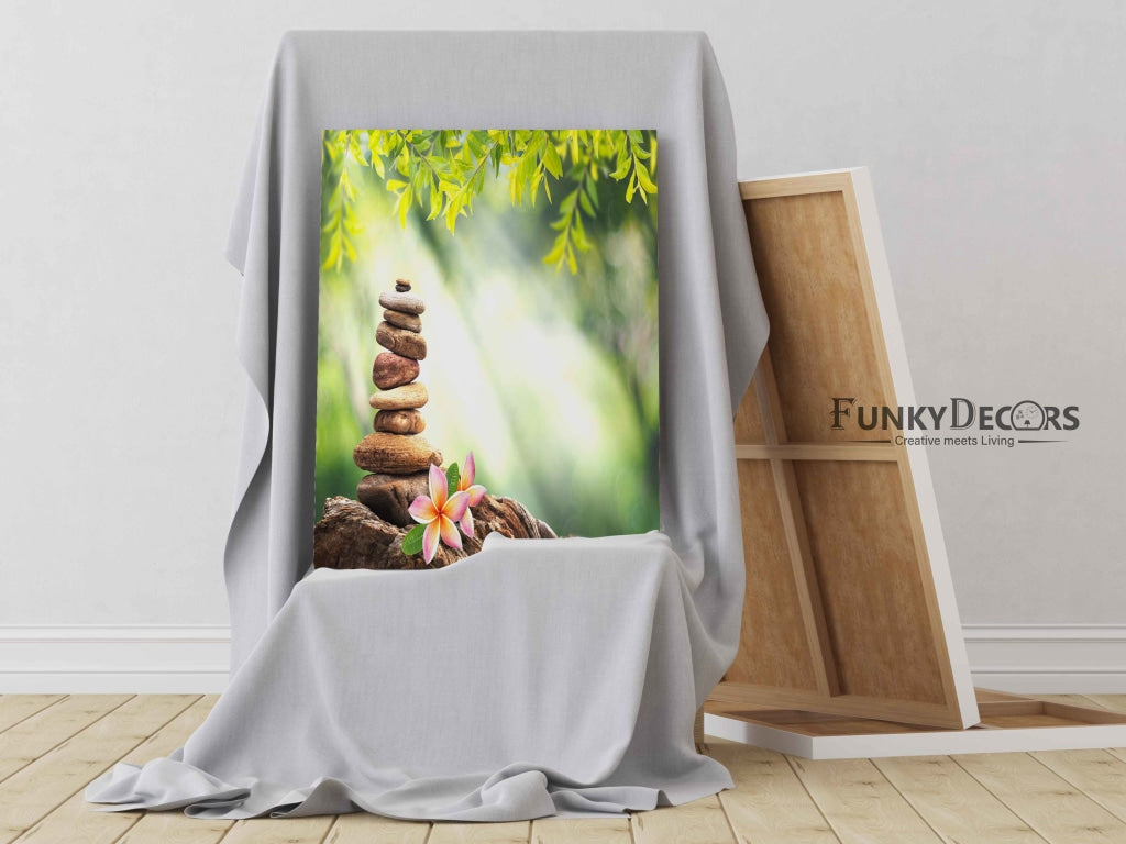 The Balance Life - Floral Art Frame For Wall Decor- Funkydecors Posters Prints &amp; Visual Artwork