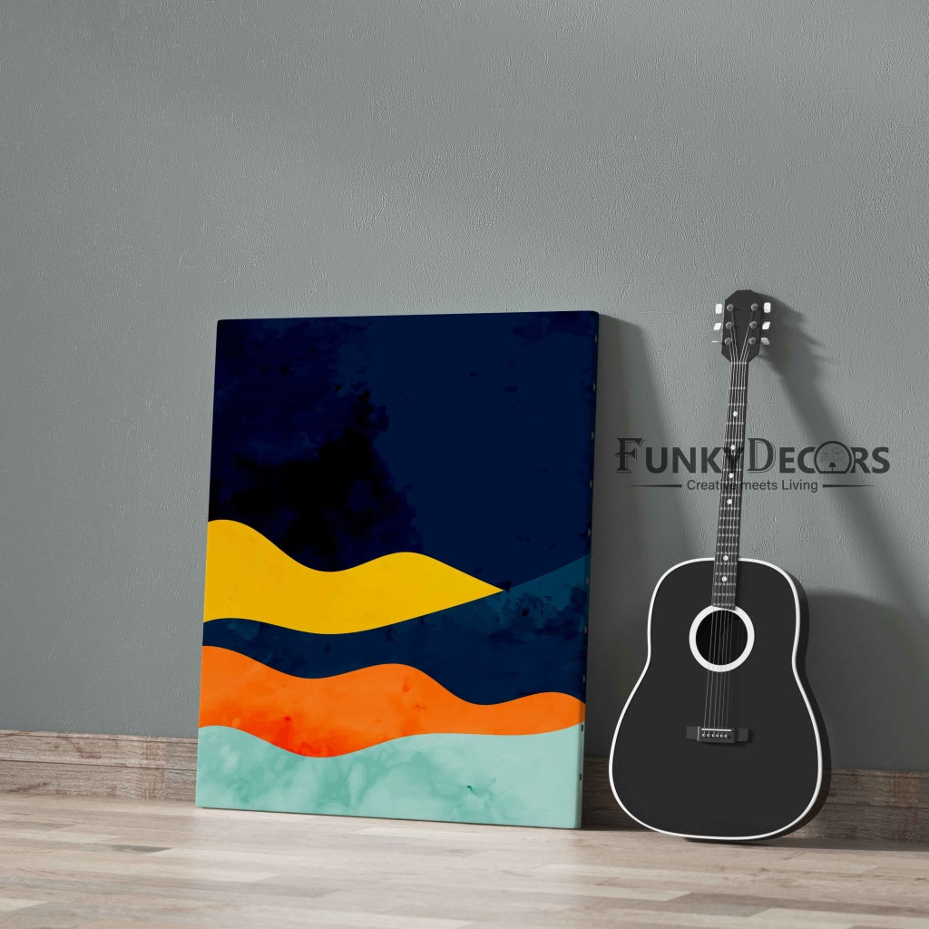 The Colour Blocks - Minimal Art Frame For Wall Decor- Funkydecors Posters Prints & Visual Artwork