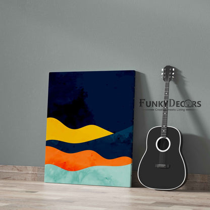 The Colour Blocks - Minimal Art Frame For Wall Decor- Funkydecors Posters Prints & Visual Artwork