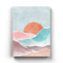 The Colourful Mountain - Minimal Art Frame For Wall Decor- Funkydecors Xs / Canvas Posters Prints &