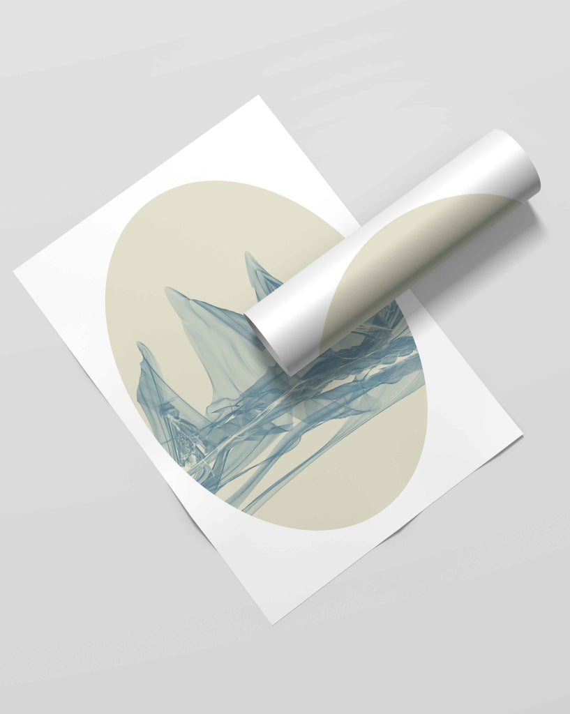 The Iceberg Effect - Nature Art Frame For Wall Decor- Funkydecors Xs / Roll Posters Prints &amp; Visual