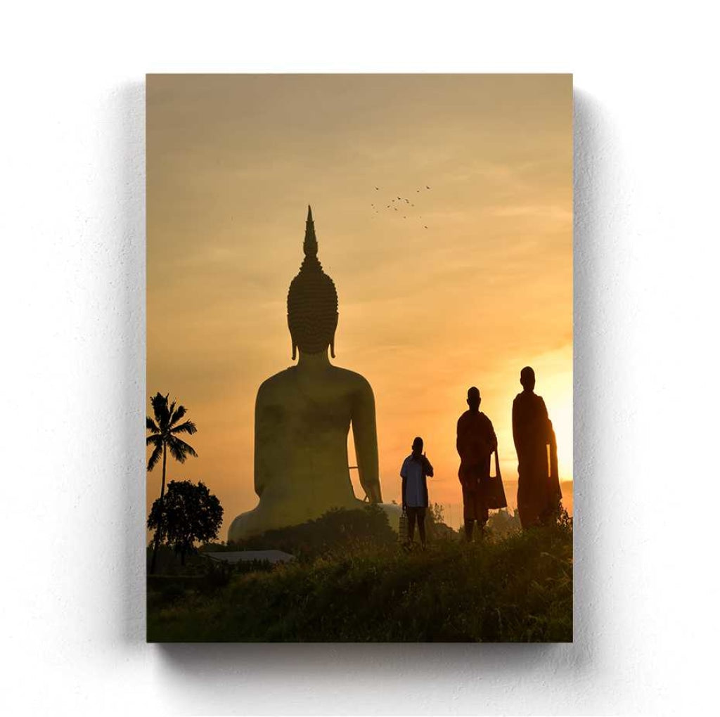 The Inner Peace - Spiritual Art Frame For Wall Decor- Funkydecors Xs / Canvas Posters Prints &