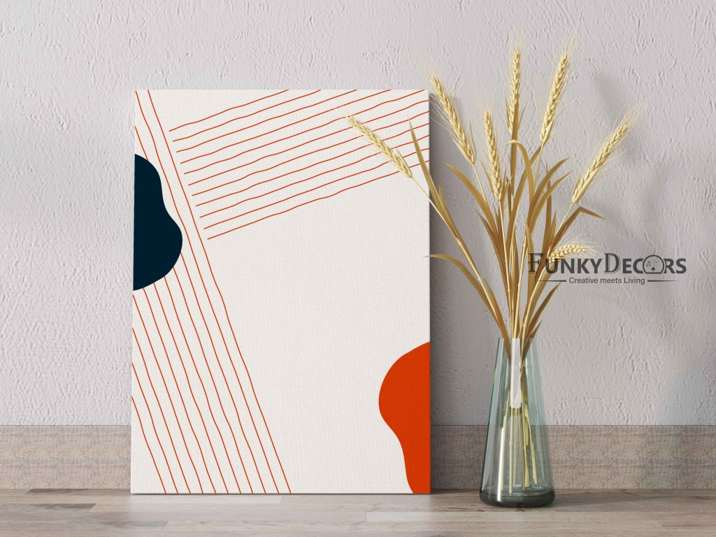 The Intersecting Lines Geometric Art Frame For Wall Decor- Funkydecors Posters Prints & Visual