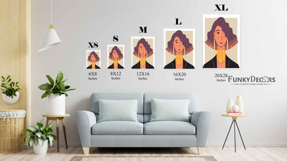 The Jewellery Art Portrait Frame For Wall Decor- Funkydecors Posters Prints & Visual Artwork