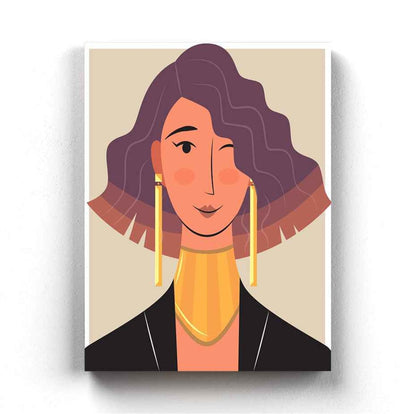 The Jewellery Art Portrait Frame For Wall Decor- Funkydecors Xs / Canvas Posters Prints & Visual