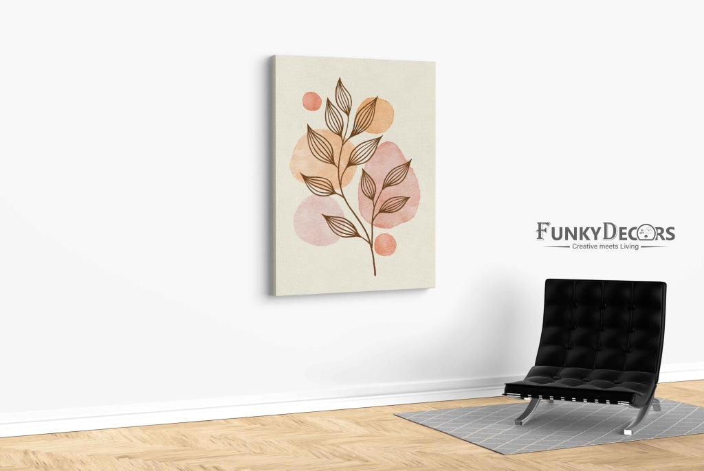The Leaf Print - Nature Art Frame For Wall Decor- Funkydecors Posters Prints &amp; Visual Artwork
