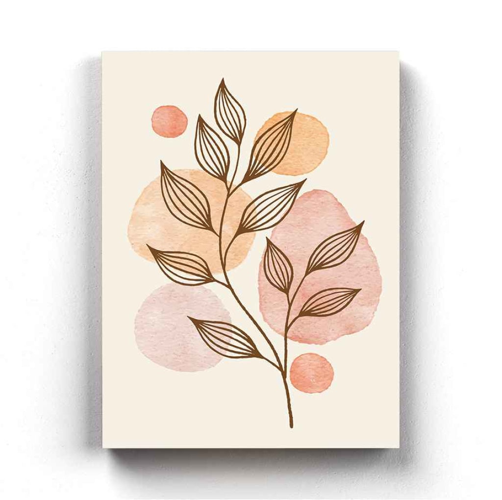 The Leaf Print - Nature Art Frame For Wall Decor- Funkydecors Xs / Canvas Posters Prints &amp; Visual