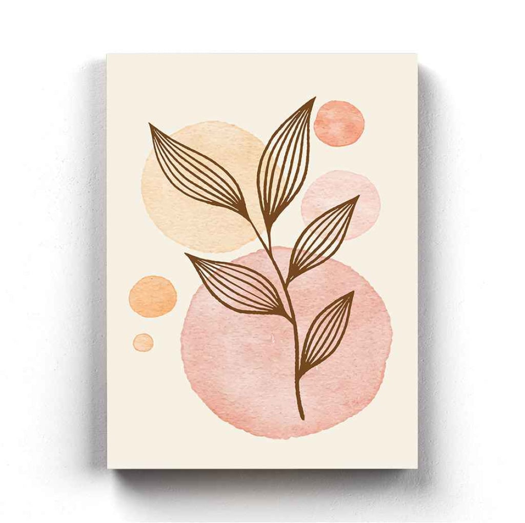 The Leaf Print - Nature Art Frame For Wall Decor- Funkydecors Xs / Canvas Posters Prints & Visual