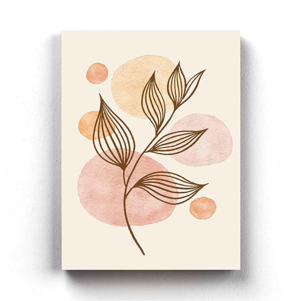 The Leaf Print - Nature Art Frame For Wall Decor- Funkydecors Xs / Canvas Posters Prints &amp; Visual