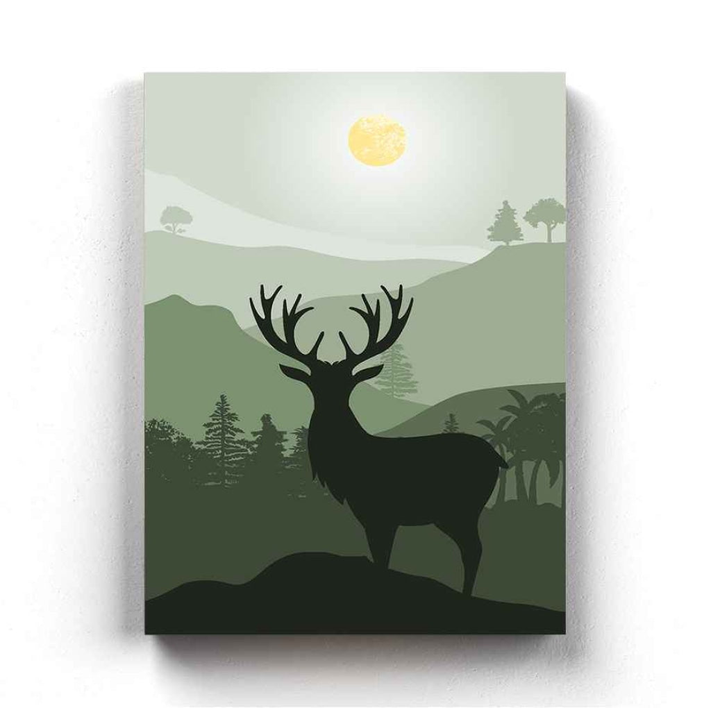 The Mountain Shades - Animal Art Frame For Wall Decor- Funkydecors Xs / Canvas Posters Prints &amp;