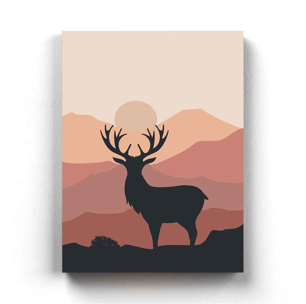 The Mountain Shades - Animal Art Frame For Wall Decor- Funkydecors Xs / Canvas Posters Prints &amp;