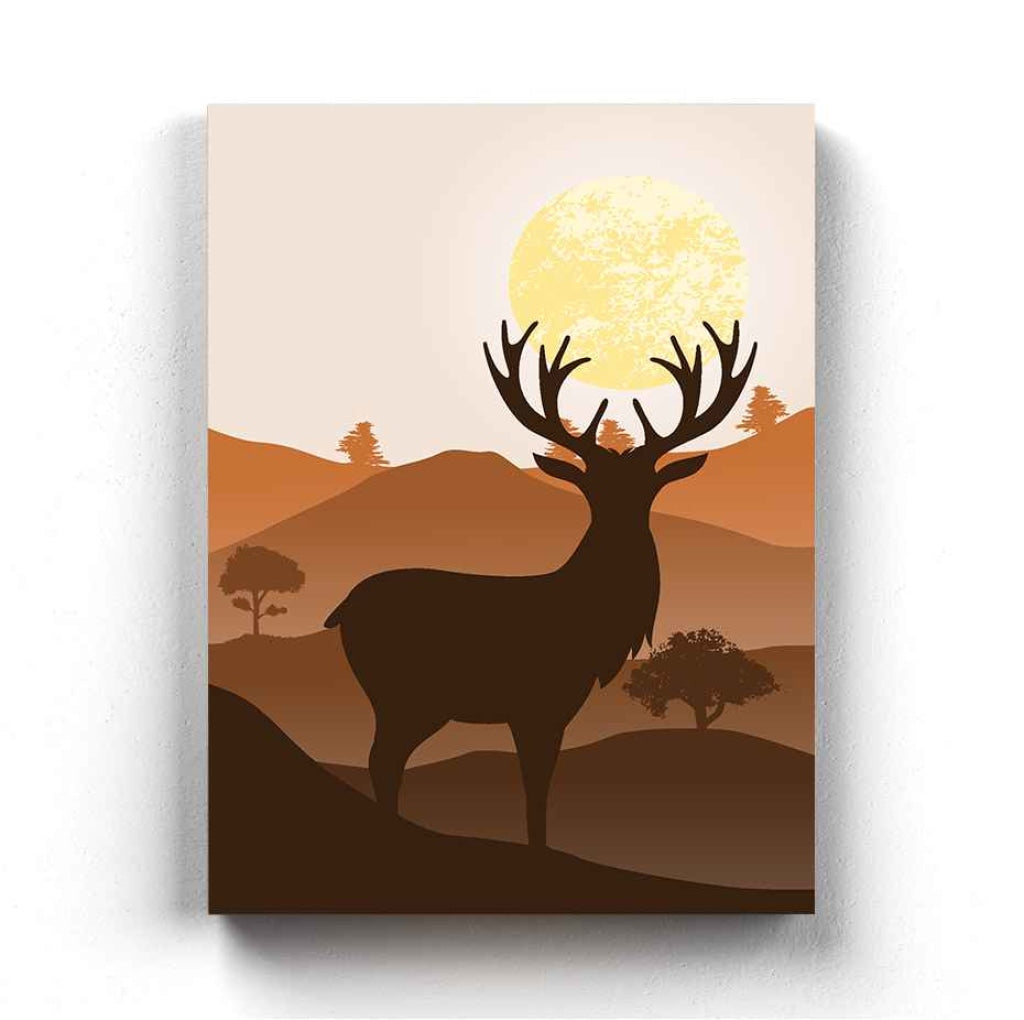 The Mountain Shades - Animal Art Frame For Wall Decor- Funkydecors Xs / Canvas Posters Prints &amp;