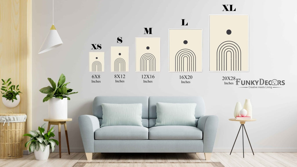 The Mystery Of Curves - Minimal Art Frame For Wall Decor- Funkydecors Posters Prints & Visual