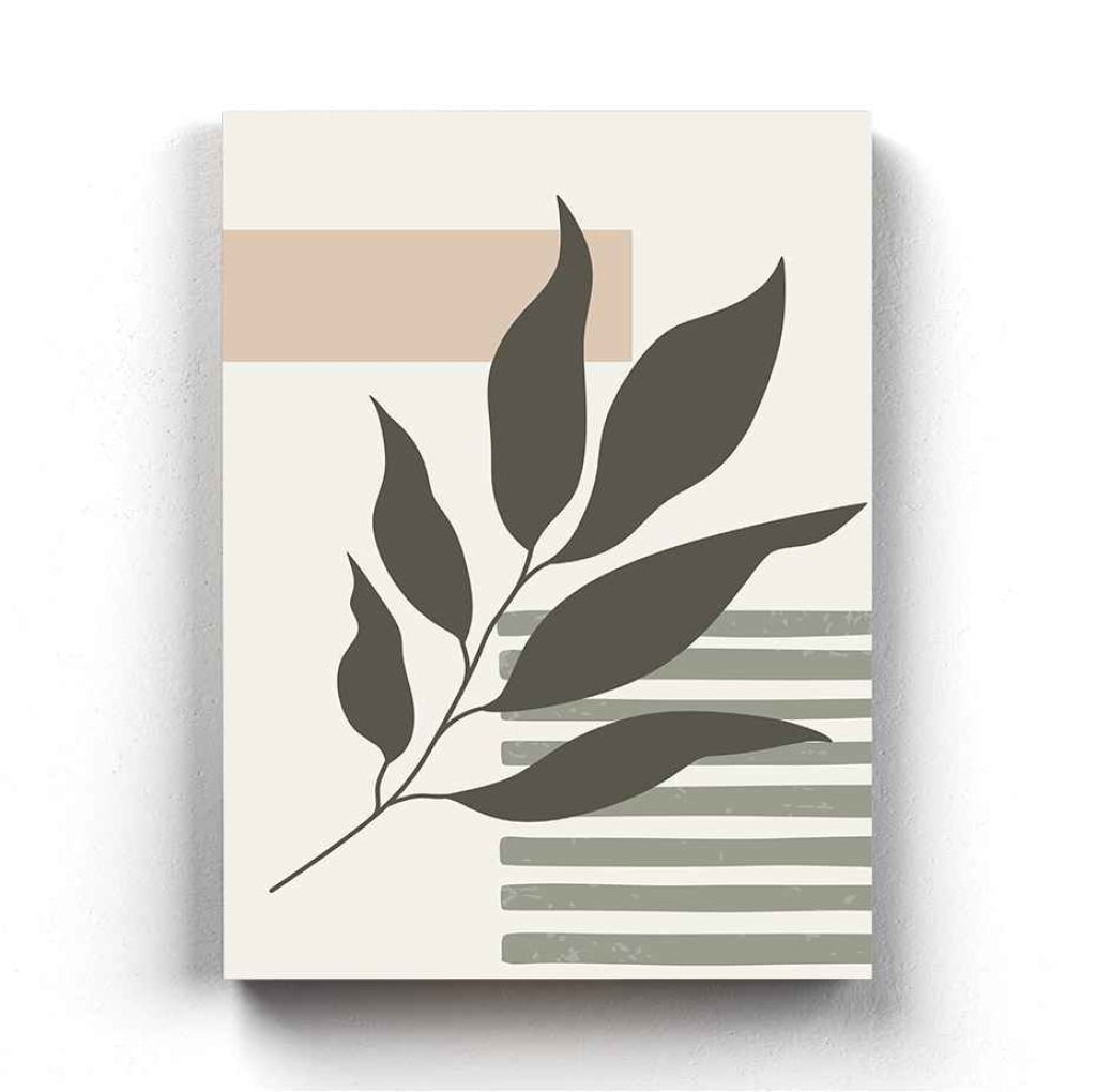 The Mystery Of Lines - Minimal Art Frame For Wall Decor- Funkydecors Xs / Canvas Posters Prints &