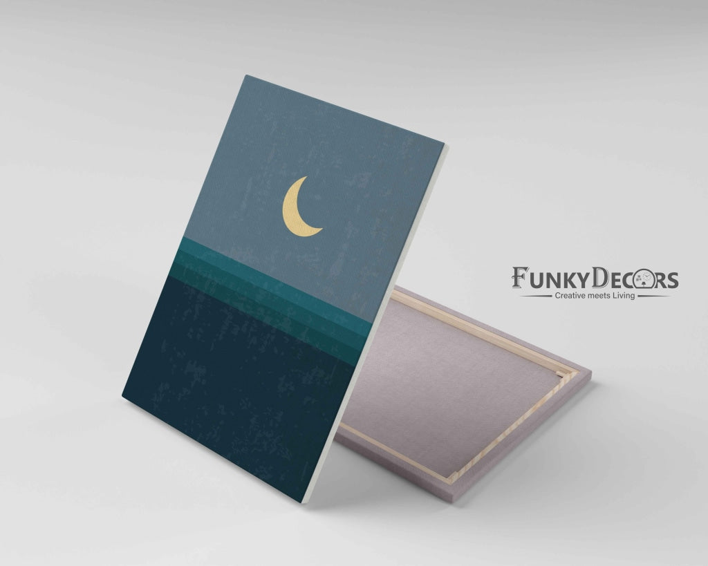 The Night Mode - Abstract Art Frame For Wall Decor- Funkydecors Posters Prints & Visual Artwork