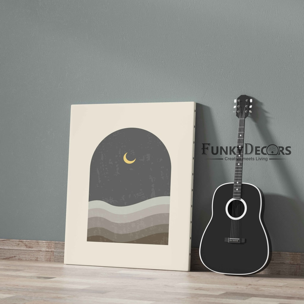 The Night Mode - Abstract Art Frame For Wall Decor- Funkydecors Posters Prints & Visual Artwork