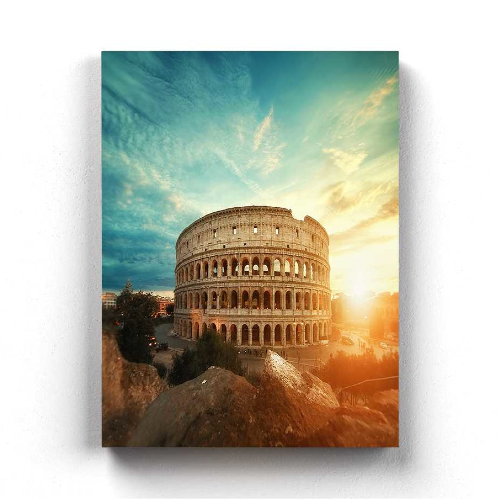 The Rome Art - Architectural Frame For Wall Decor- Funkydecors Xs / Canvas Posters Prints & Visual