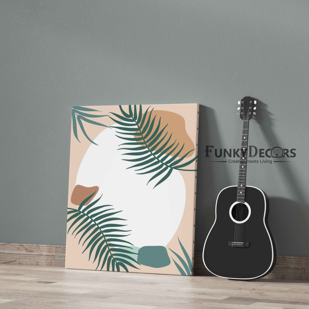 The Shade Of Green - Minimal Art Frame For Wall Decor- Funkydecors Posters Prints & Visual Artwork