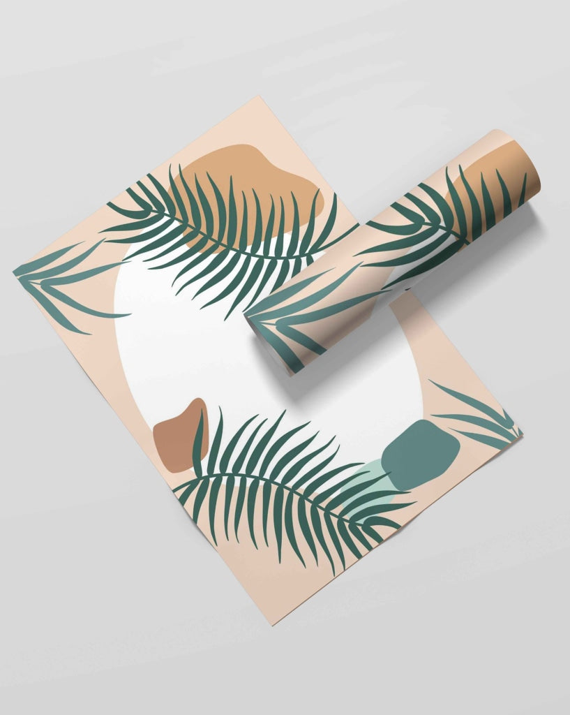 The Shade Of Green - Minimal Art Frame For Wall Decor- Funkydecors Xs / Roll Posters Prints & Visual