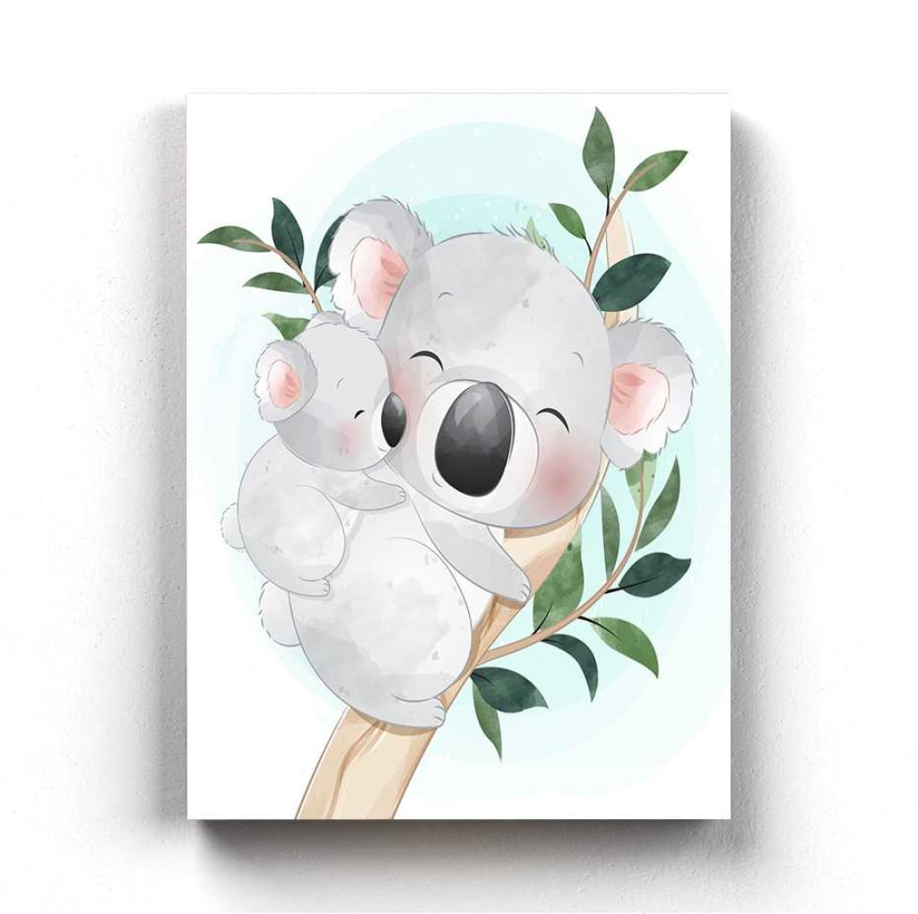 The Sleeping Panda - Nursery Art Frame For Wall Decor- Funkydecors Xs / Canvas Posters Prints &