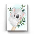 The Sleeping Panda - Nursery Art Frame For Wall Decor- Funkydecors Xs / Canvas Posters Prints &