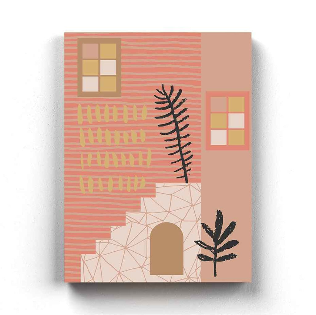 The Stroke - Abstract Art Frame For Wall Decor- Funkydecors Xs / Canvas Posters Prints &amp; Visual