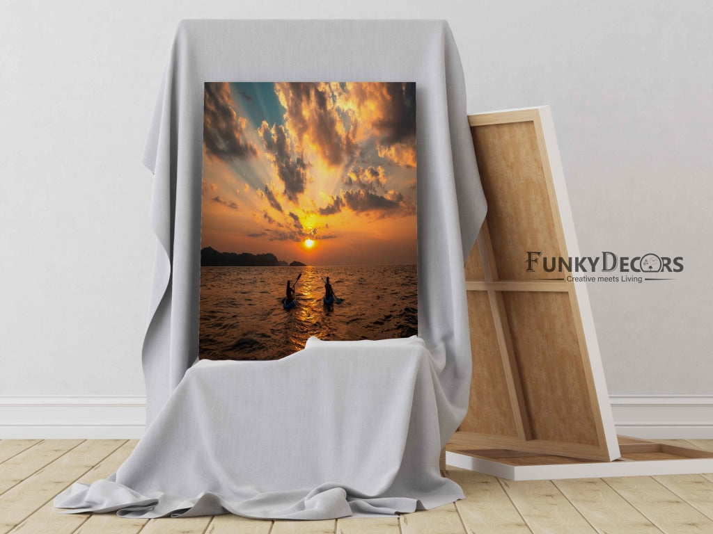 The Sunset Point - Love Art Frame For Wall Decor- Funkydecors Posters Prints &amp; Visual Artwork