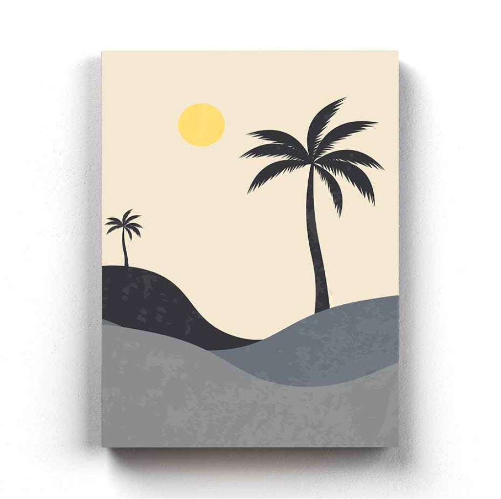 The Sunset Point - Nature Art Frame For Wall Decor- Funkydecors Xs / Canvas Posters Prints & Visual