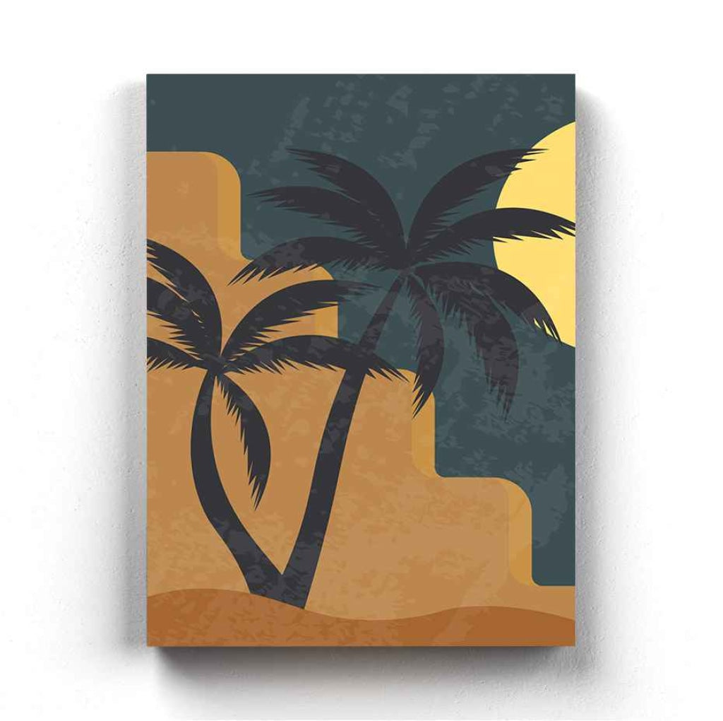 The Sunset Point - Nature Art Frame For Wall Decor- Funkydecors Xs / Canvas Posters Prints & Visual