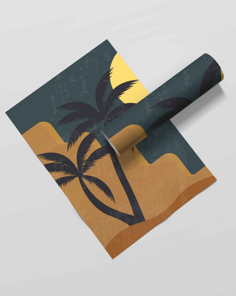 The Sunset Point - Nature Art Frame For Wall Decor- Funkydecors Xs / Roll Posters Prints &amp; Visual