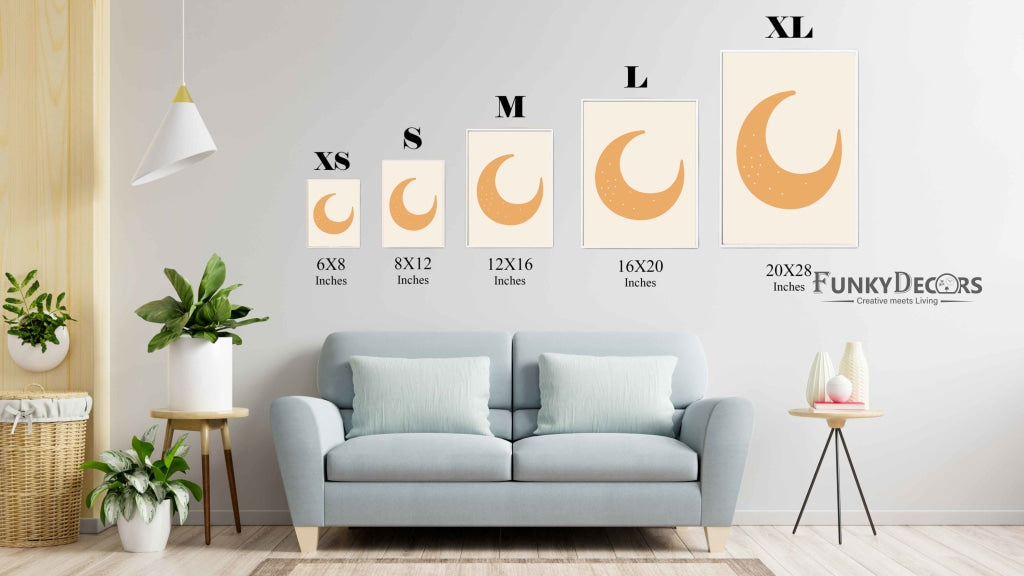 The Weather Art - Minimal Frame For Wall Decor- Funkydecors Posters Prints & Visual Artwork