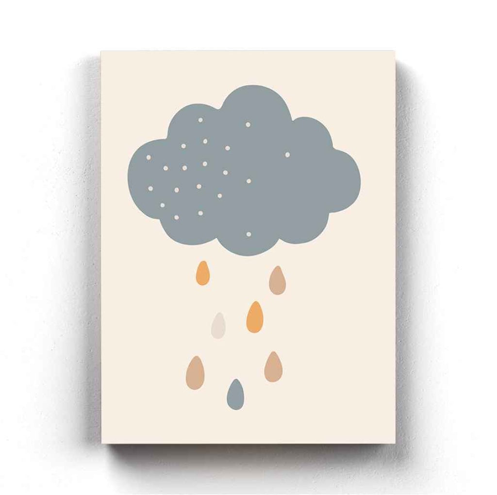 The Weather Art - Minimal Frame For Wall Decor- Funkydecors Xs / Canvas Posters Prints & Visual