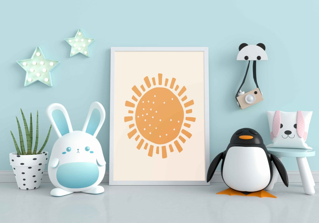 The Weather Art - Minimal Frame For Wall Decor- Funkydecors Xs / White Posters Prints &amp; Visual