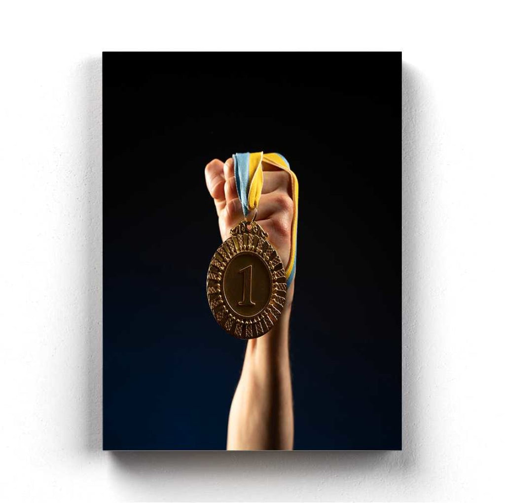 The Winner - Sports Art Frame For Wall Decor- Funkydecors Xs / Canvas Posters Prints &amp; Visual