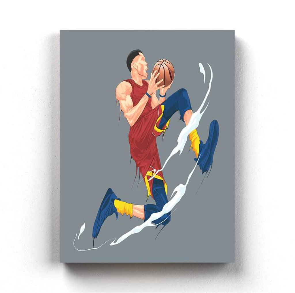 Throwball - Sports Art Frame For Wall Decor- Funkydecors Xs / Canvas Posters Prints &amp; Visual Artwork