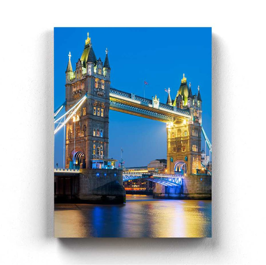 Tower Bridge - Architectural Art Frame For Wall Decor- Funkydecors Xs / Canvas Posters Prints &