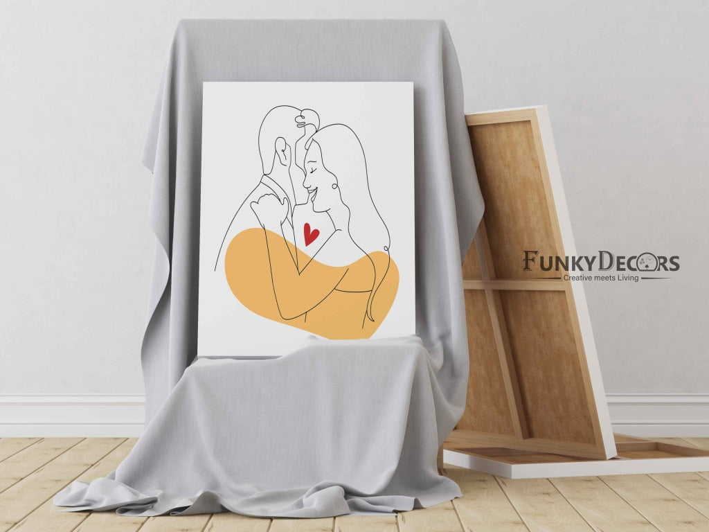 U Complete Me - Love Art Frame For Wall Decor- Funkydecors Posters Prints & Visual Artwork