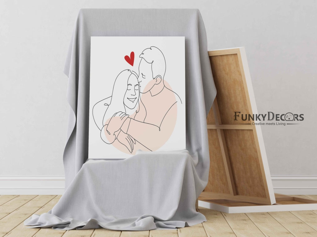 U Complete Me - Love Art Frame For Wall Decor- Funkydecors Posters Prints &amp; Visual Artwork