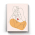U Complete Me - Love Art Frame For Wall Decor- Funkydecors Xs / Canvas Posters Prints & Visual